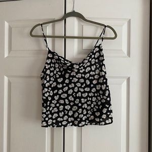 free people dropped cowl neck cami